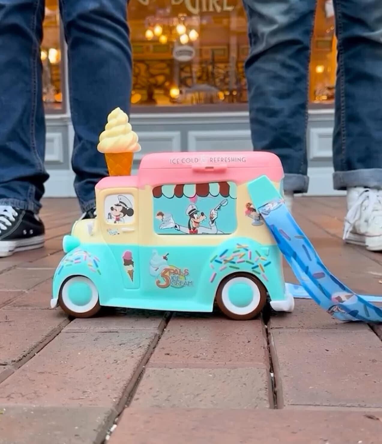 Disneyland Mickey & Friends Ice Cream Truck Souvenir Bucket - 2024