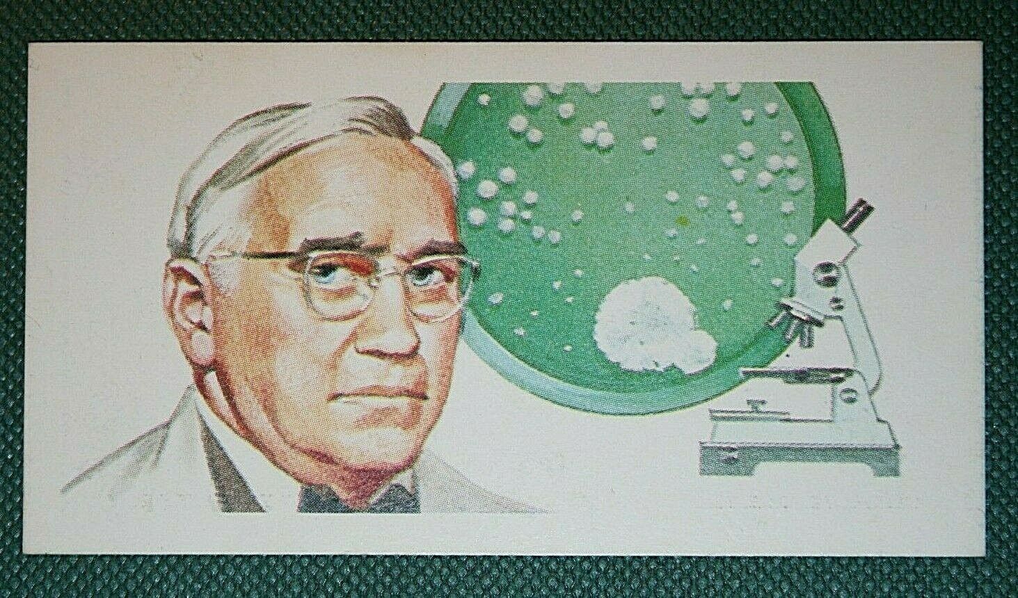 SIR ALEXANDER FLEMING   Penicillin Discoverer   Medical Tribute Card  XC28