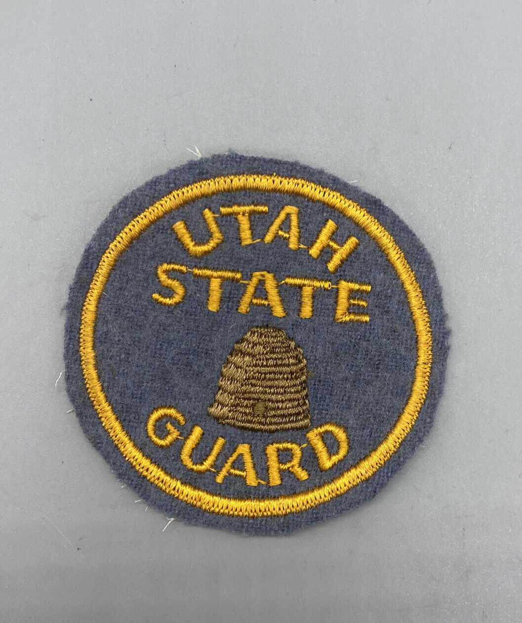 VINTAGE WWII (1941-1946) UTAH STATE GUARD PATCH ~3\