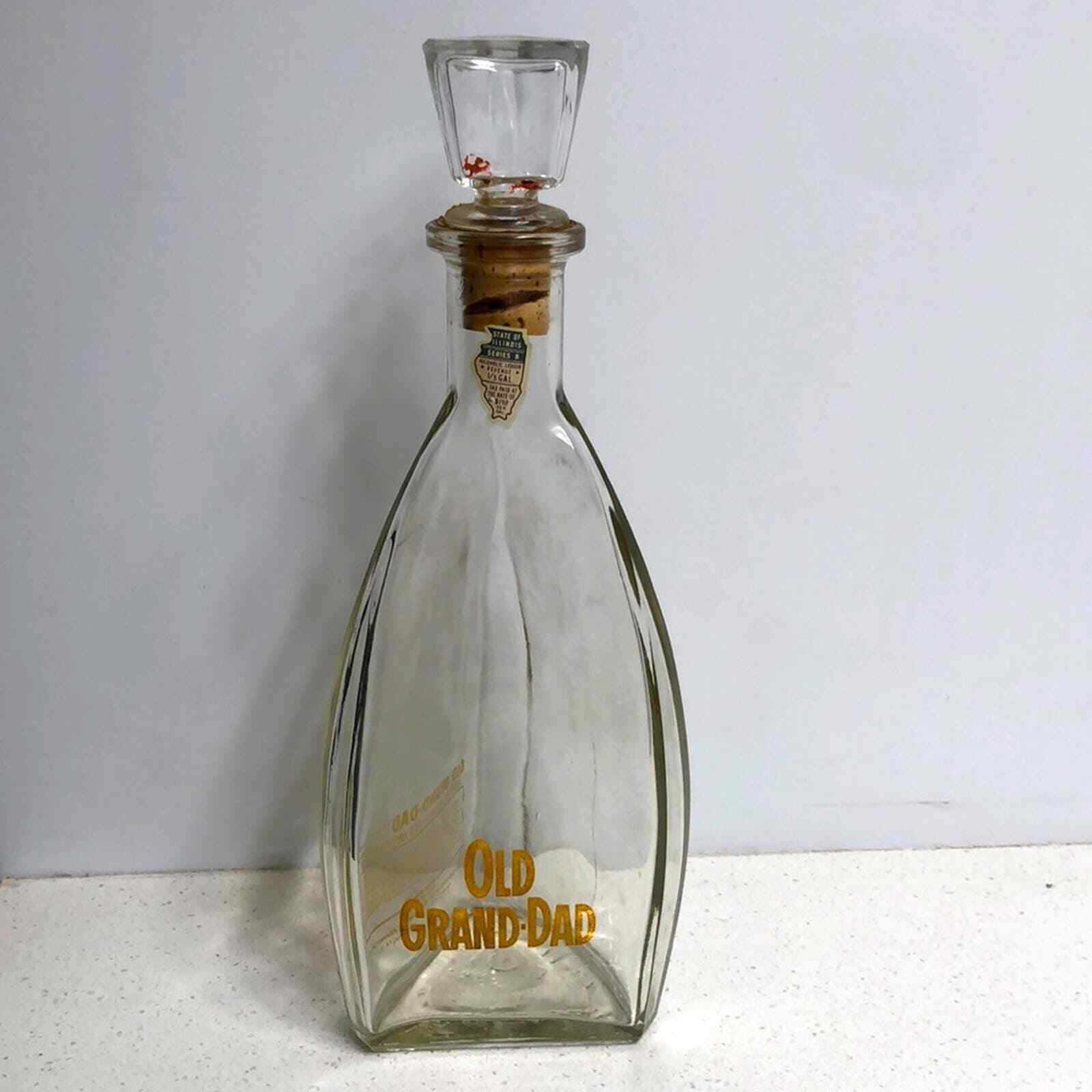 Old Grand Dad Vintage Bourbon Bottle