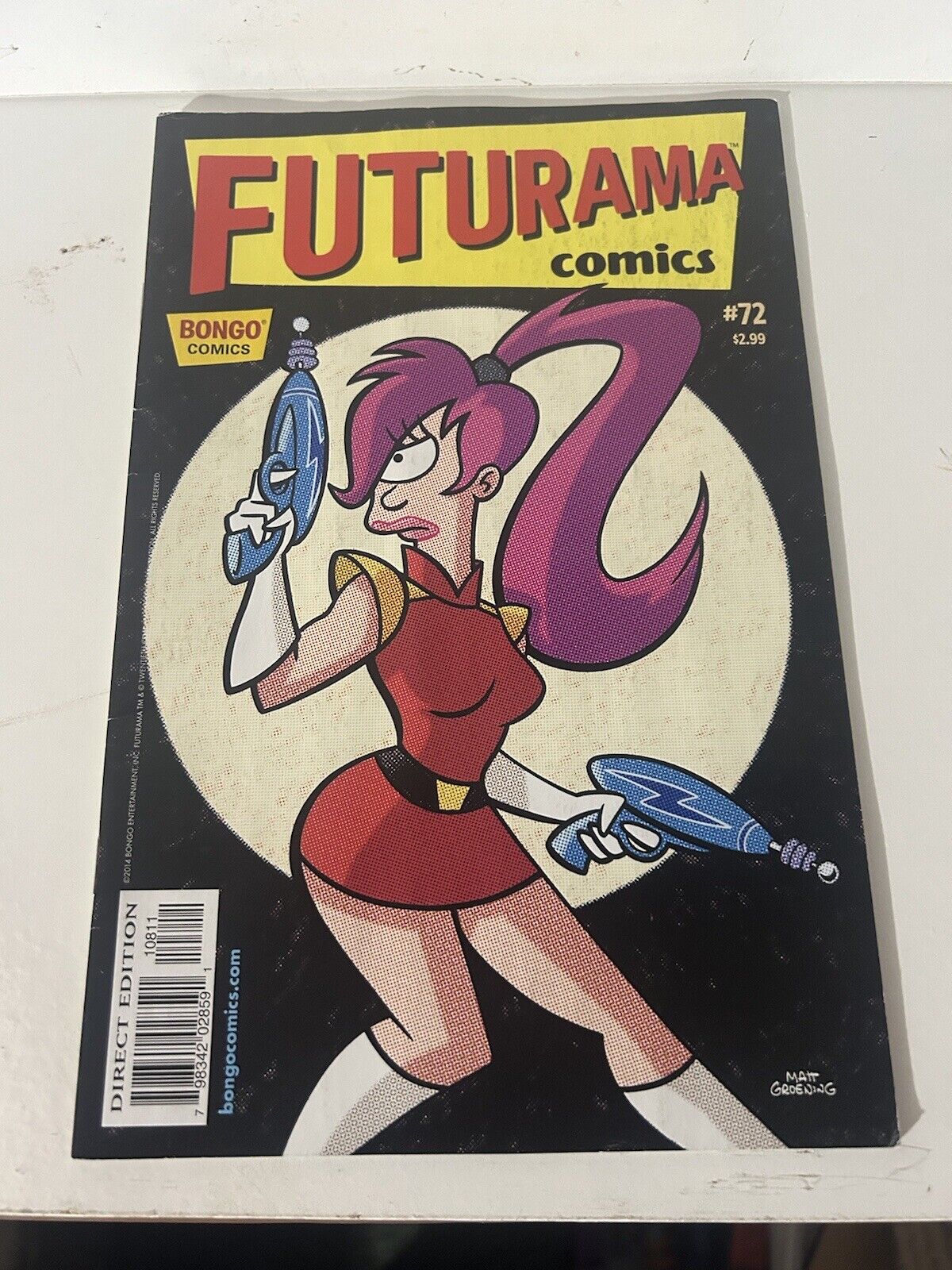 Bongo Comics Presents Futurama Comics #72 (Bongo, September 2014)