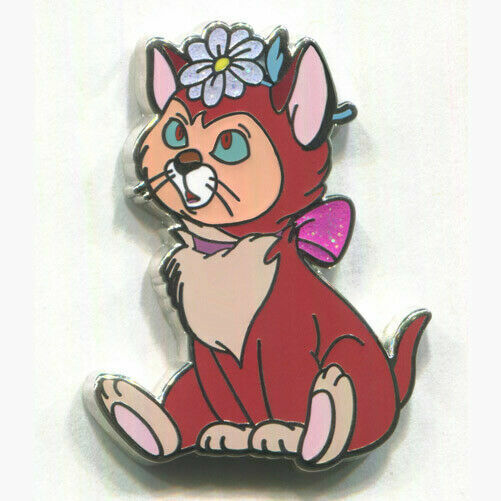 Disney Pins Dinah with Flower on Head Alice in Wonderland Pin Disney Cats