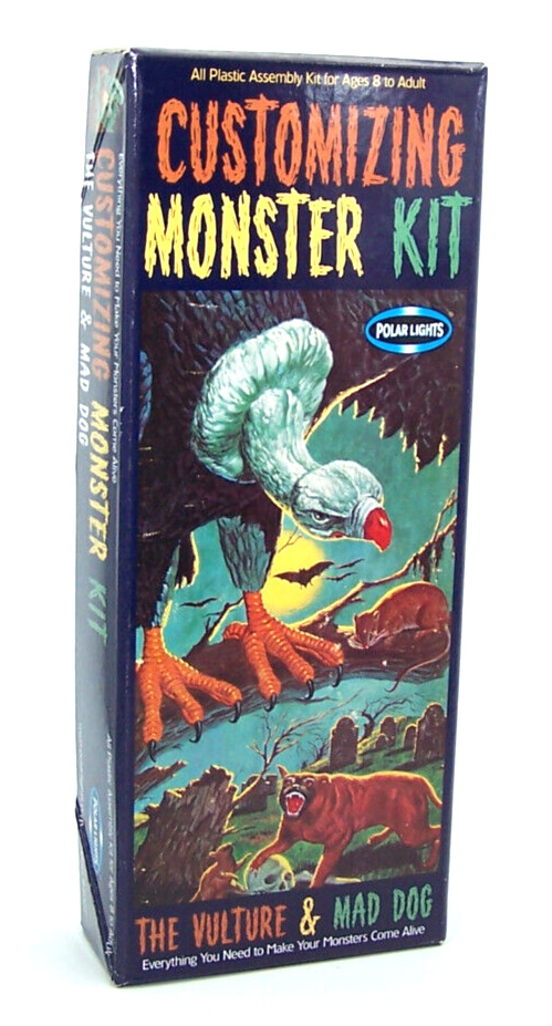 1998 Customizing Monster Kit The Vulture & Mad Dog Playing Mantis Polar Lights