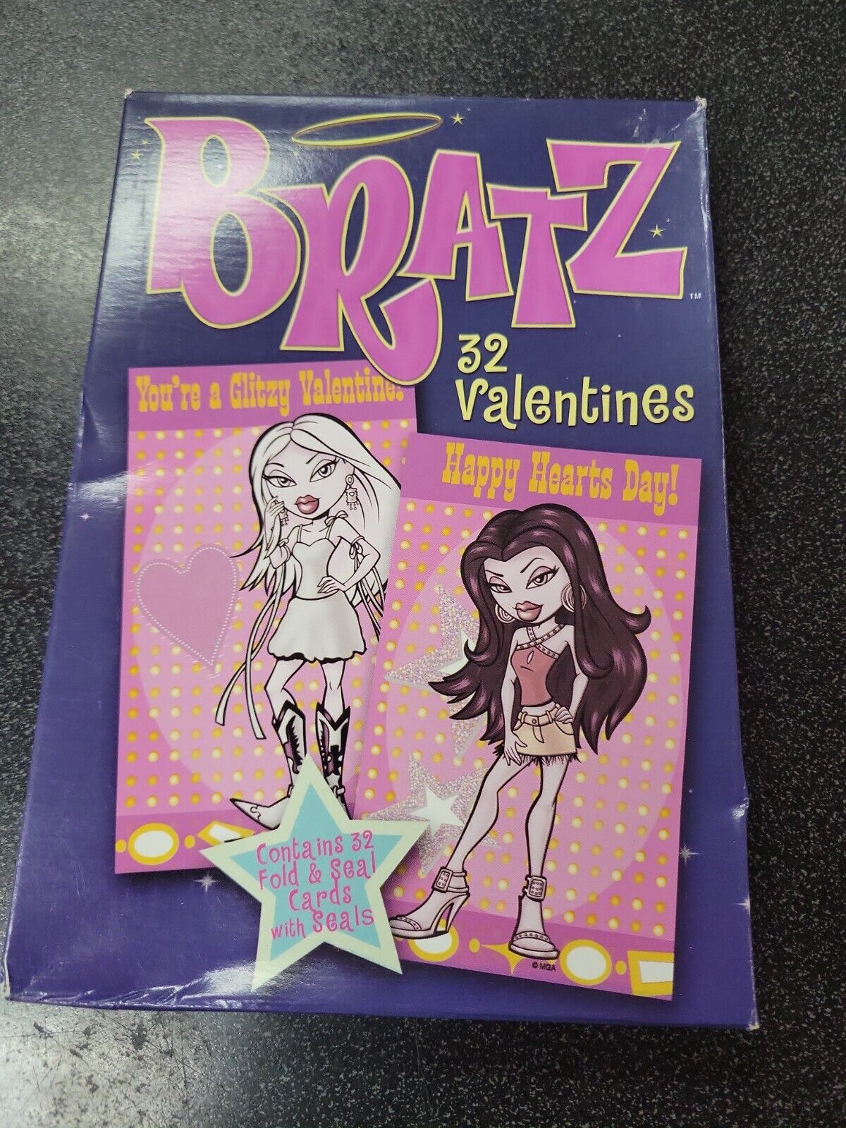 32 Lil Bratz Fold And Seal Valentines 