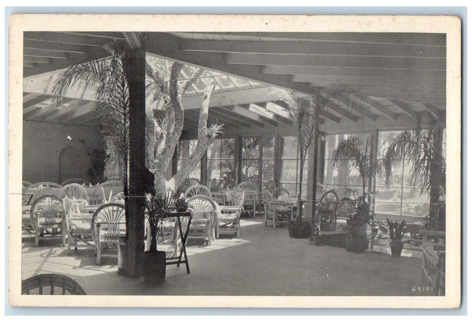 c1930's The Brook Club Restaurant Daytona Beach Florida FL Vintage Postcard
