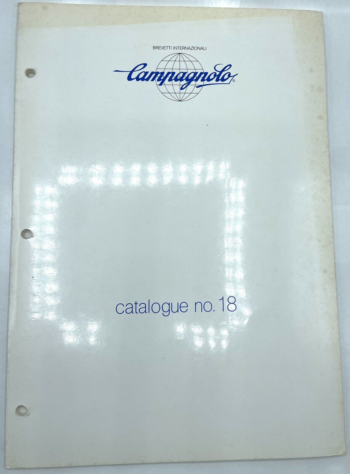 Campagnolo Catalog n. 18 Vintage Campy Made In Italy / Record / Super Record
