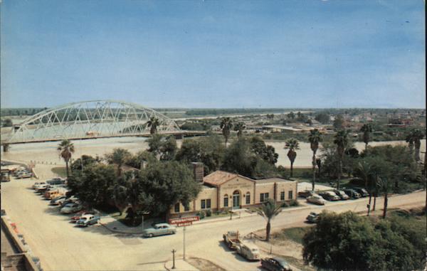 Brownsville,TX The International Bridge Cameron County Texas Don Bartels Vintage