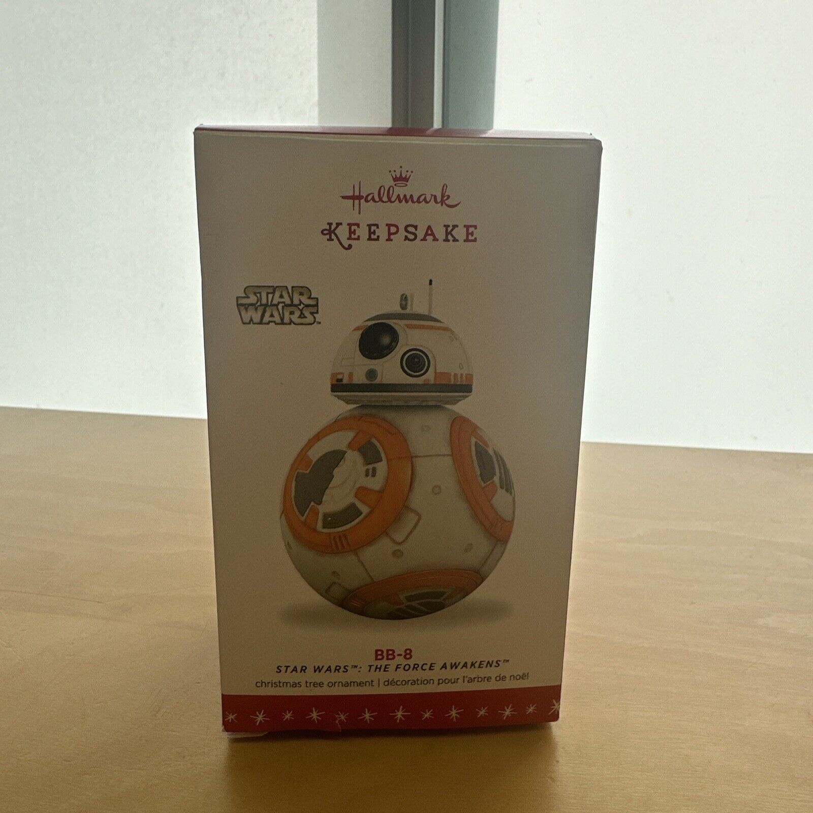 2016 Hallmark Keepsake Star Wars Force Awakens BB-8 BB8 Christmas Ornament NEW