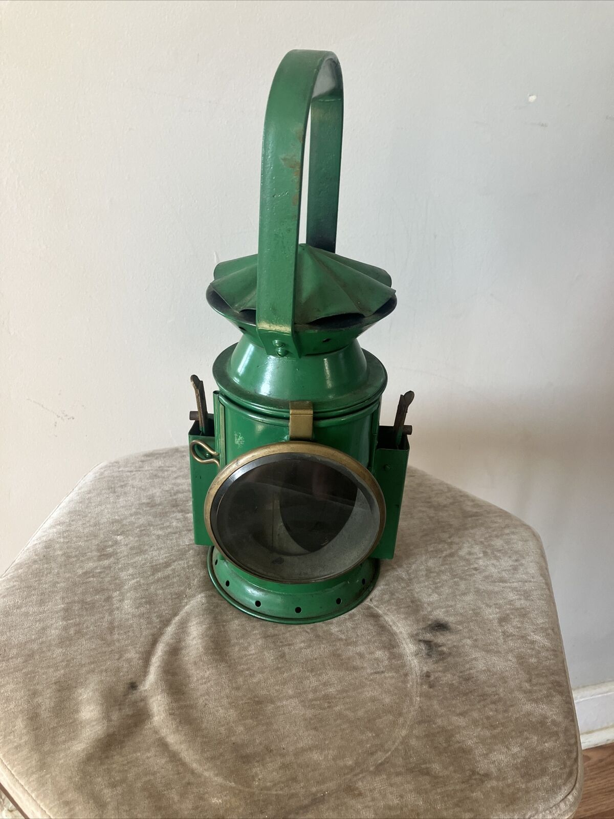 Vintage C. Eastgate & Son , Railway Signal Lantern C.E. & S Kerosene