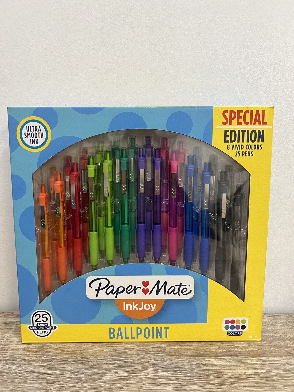Ballpoint Pens, PAPER MATE INK JOY SPECIAL EDITION 1.0 MM Med. 25 Ct Multicolor