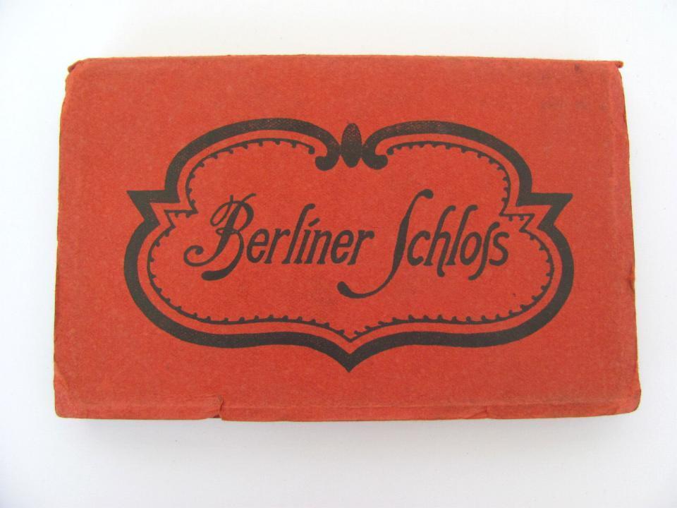 19C. ANTIQUE GERMAN COLOR PHOTO ALBUM - BERLIN