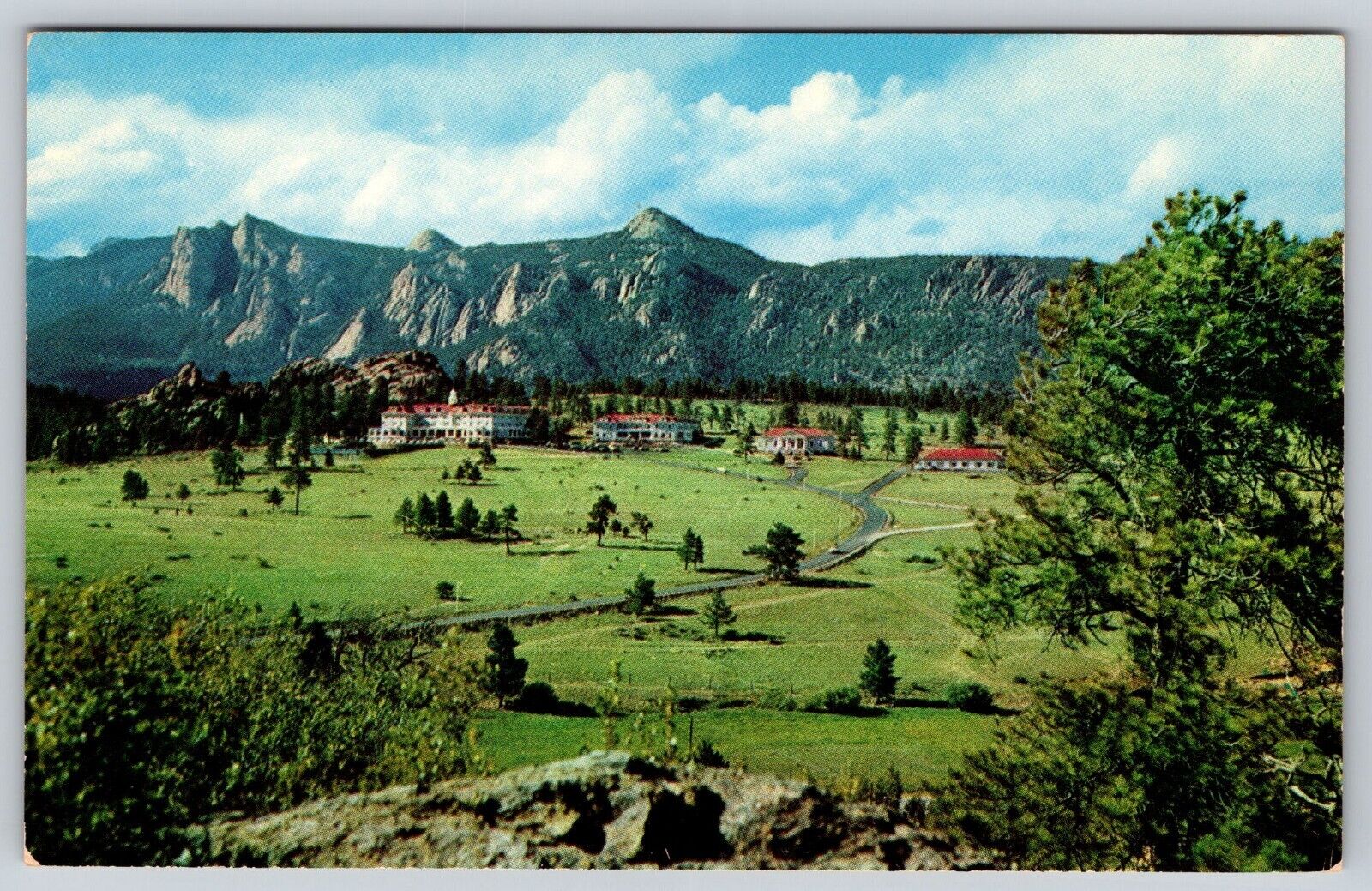 Postcard Stanley at Estes Park Colorado RMNP Adjacent