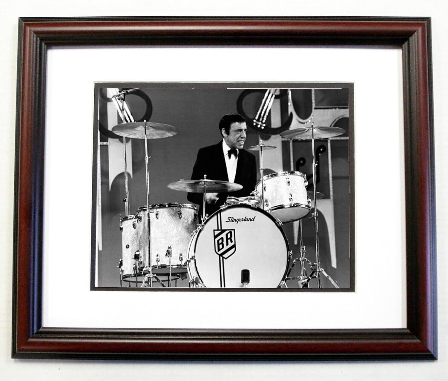 Buddy Rich 8x10 Photo in 11x14 Matted Cherry Frame #23