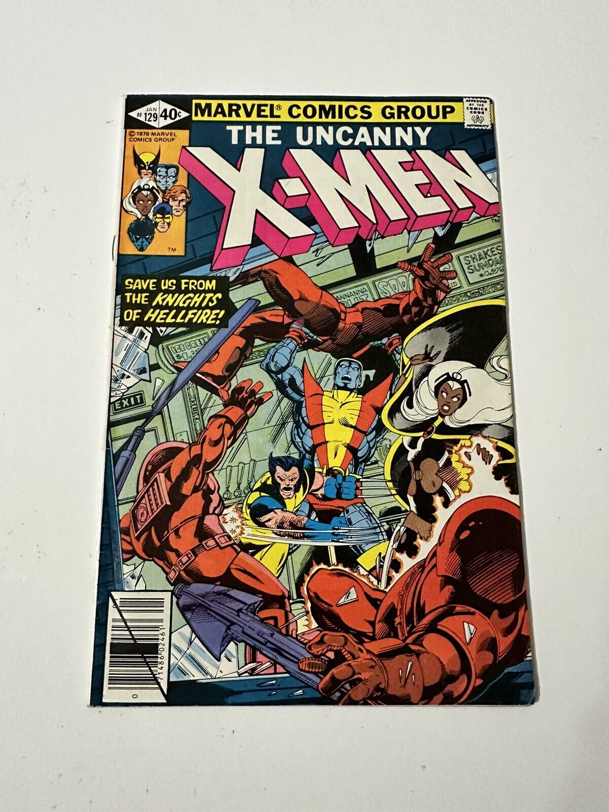 Uncanny X-men #129 - 1st Kitty Pryde, Emma Frost - 1979 Marvel Comics