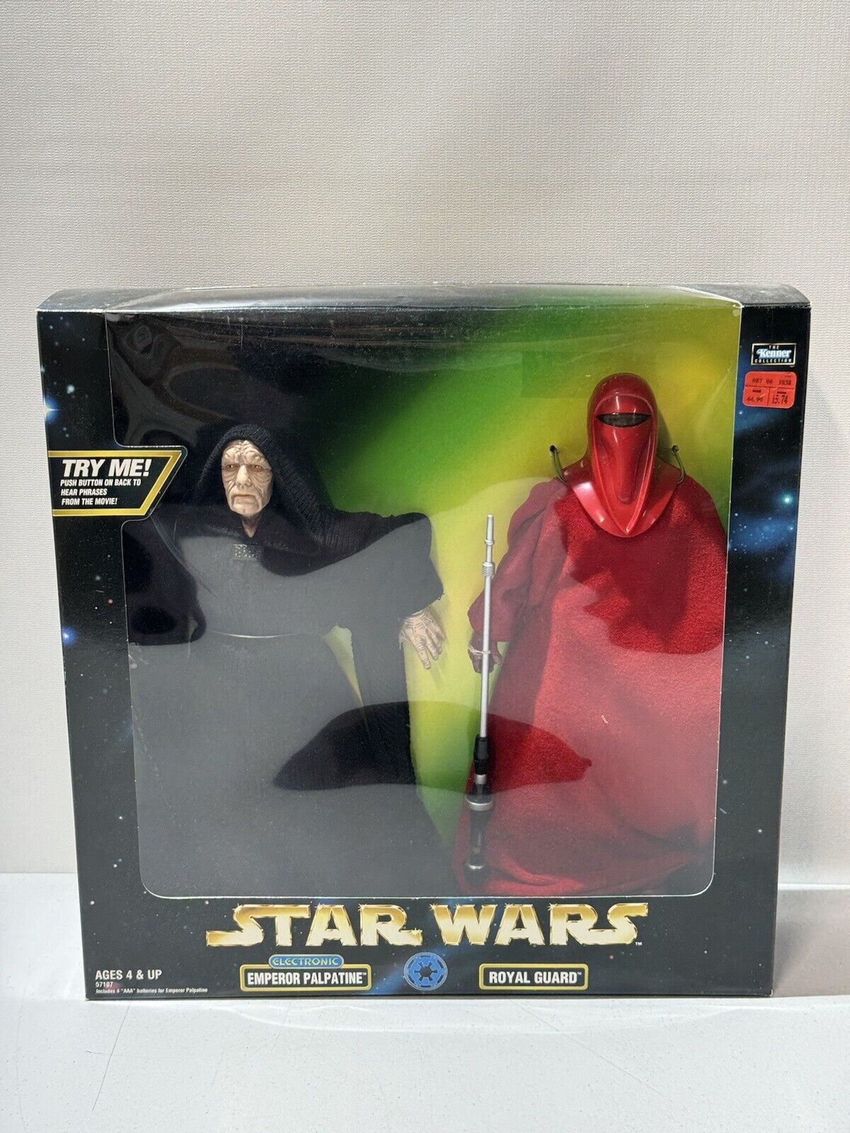 Star Wars EMPEROR PALPATINE & ROYAL GUARD Action Collection 12” SEALED NEW BOX