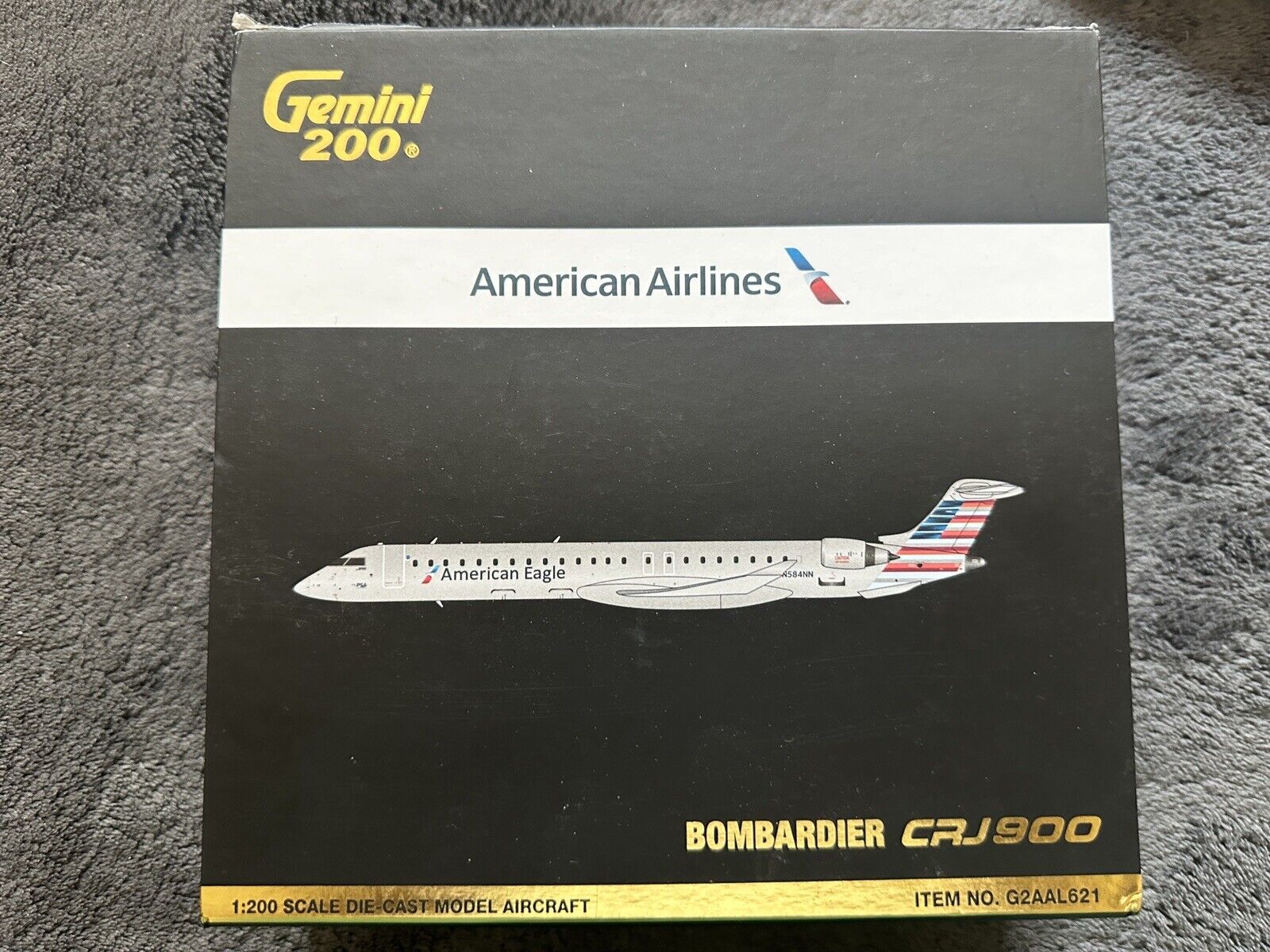 1:200 Gemini 200 AA American Airlines CRJ-900LR G2AAL621 N584NN