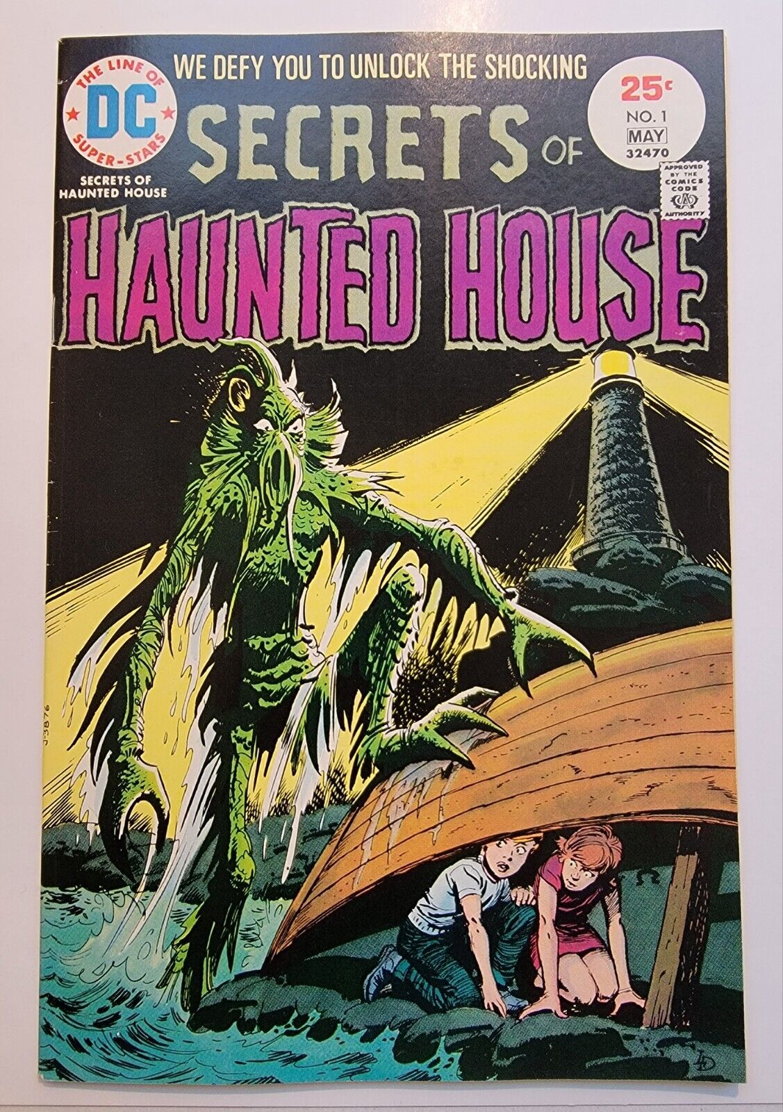 Secrets of Haunted House #1 VF/NM 1975 Sergio Aragones, Bronze Horror High Grade