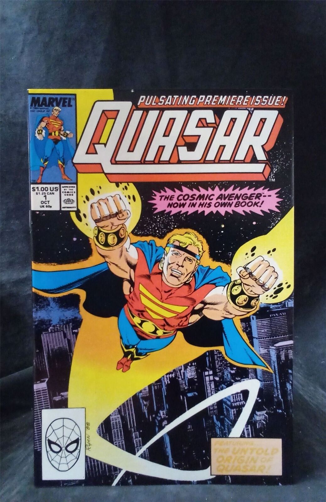Quasar #1 1989 Marvel Comics Comic Book 