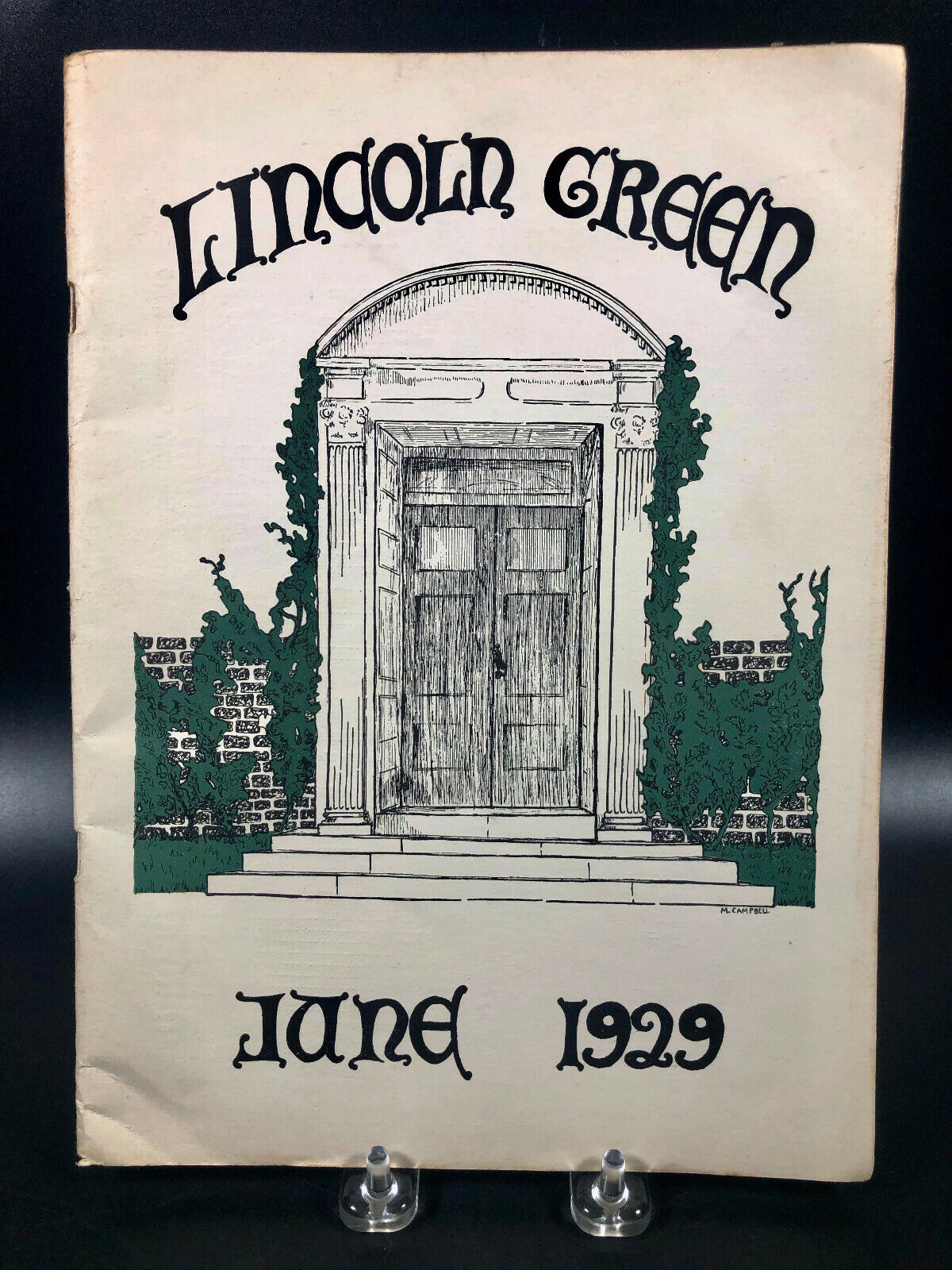 Lincoln Green June 1929 Yearbook ~ School Providence RI