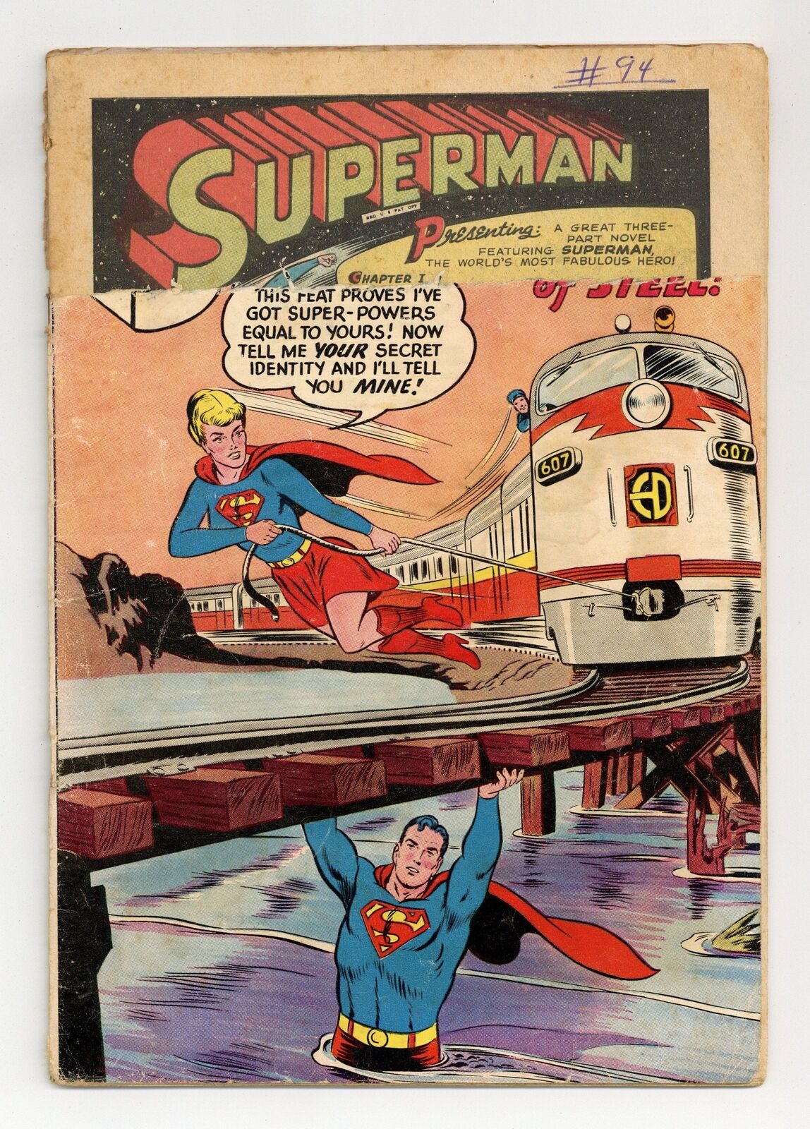 Superman #123 PR 0.5 1958 1st app. 'Super-Girl'