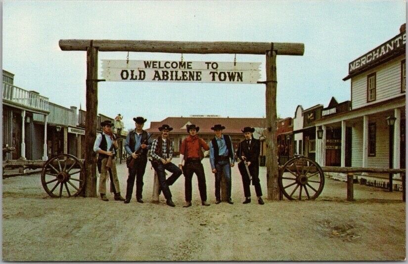 1960s ABILENE, Kansas Postcard \