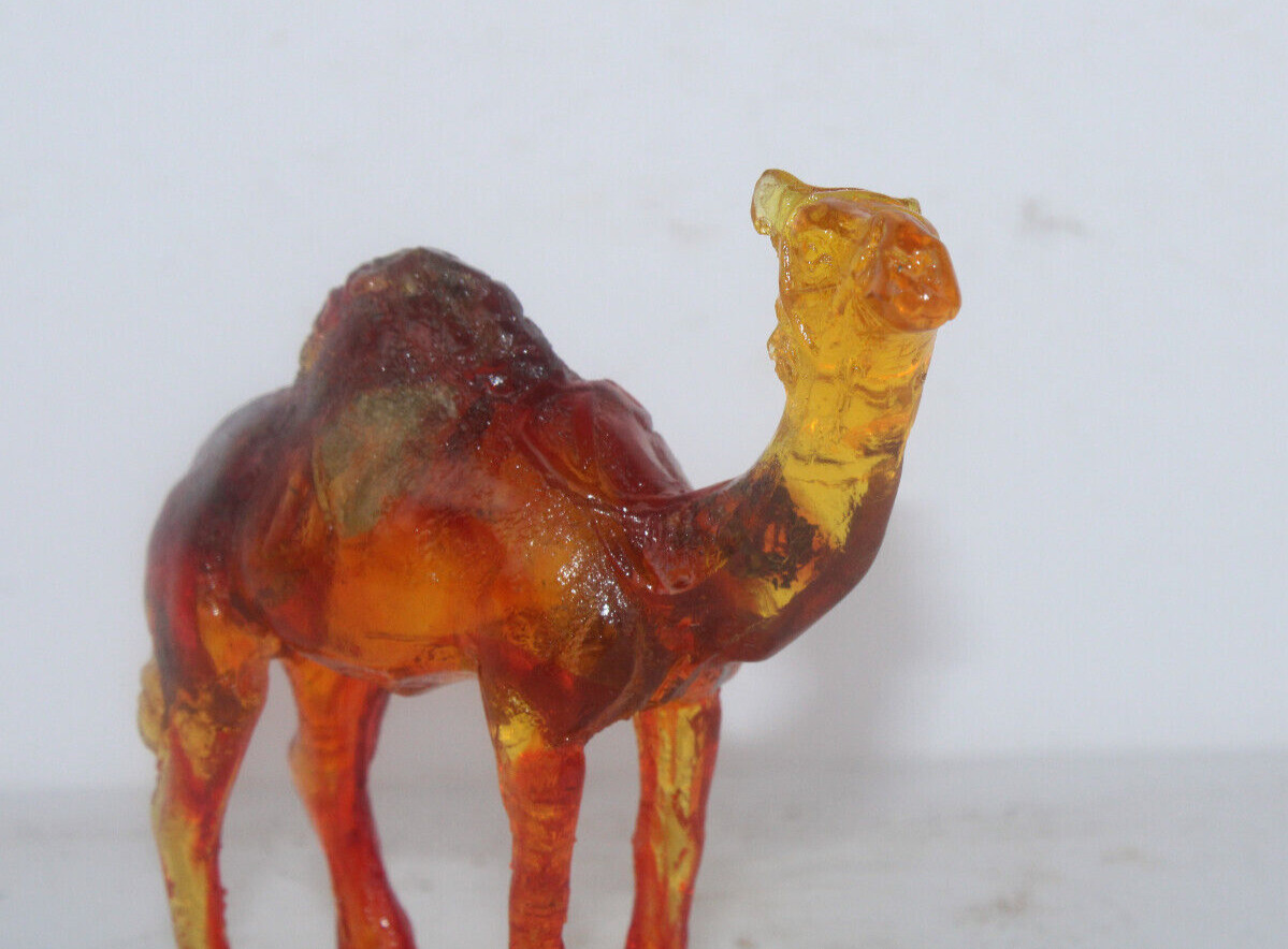 RARE ANTIQUE ANCIENT EGYPTIAN Camel Amber Statue Pharaonic Egyptian (BS)