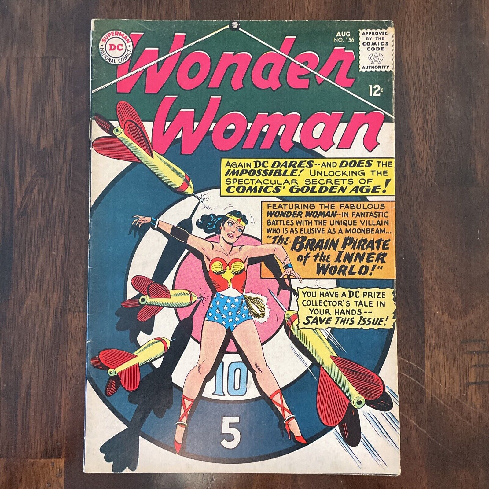 Wonder Woman 156 VG 1965 Charles Moulton