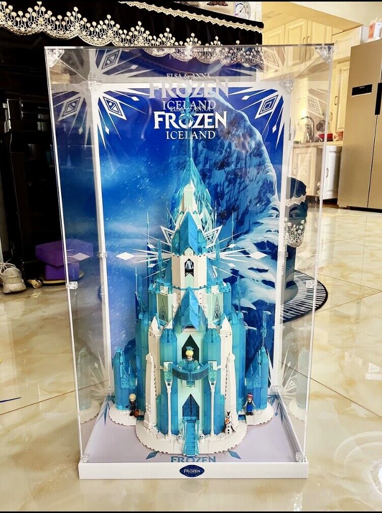 Display Case For LEGO® Technic 43197 Disney Princess The Ice Castle Frozen