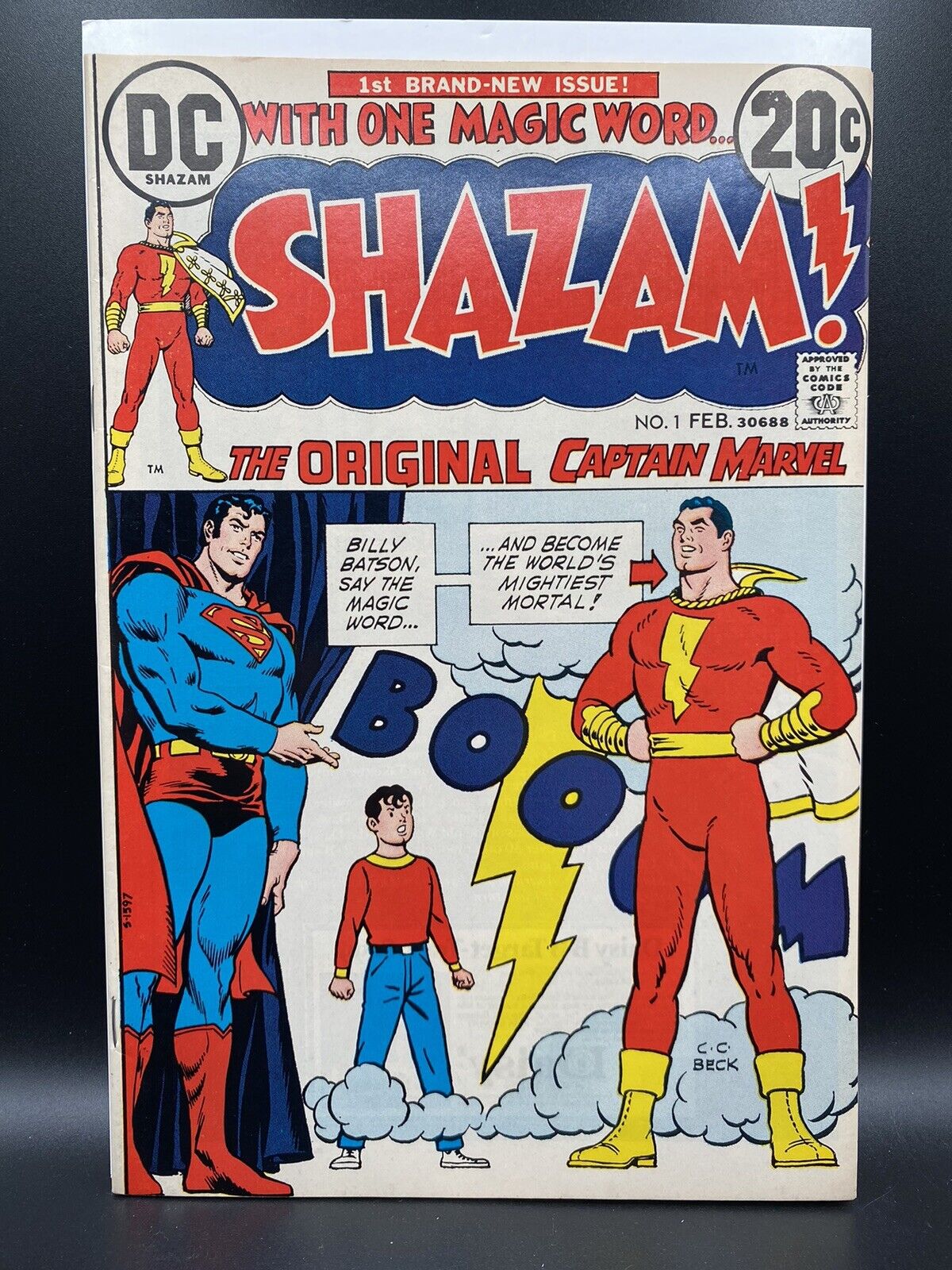 Shazam #1 (1973) 1st Appearance of Captain Marvel in DC Universe