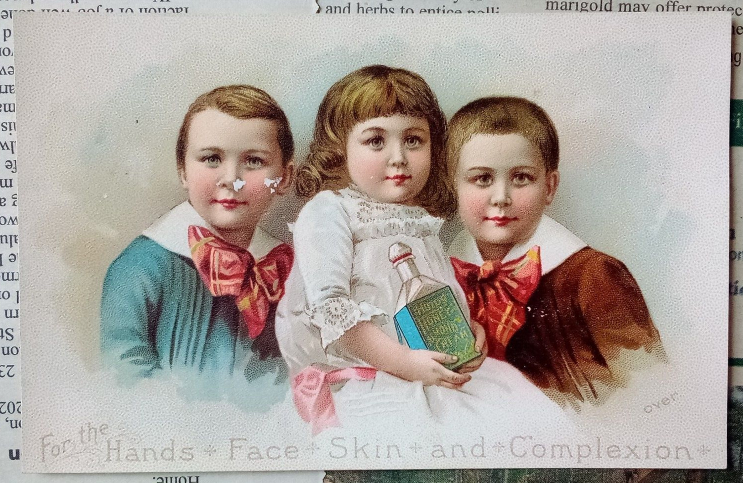 Honey & Almond Cream - A S Hinds - Portland Maine - Davis & Lawrence 1891