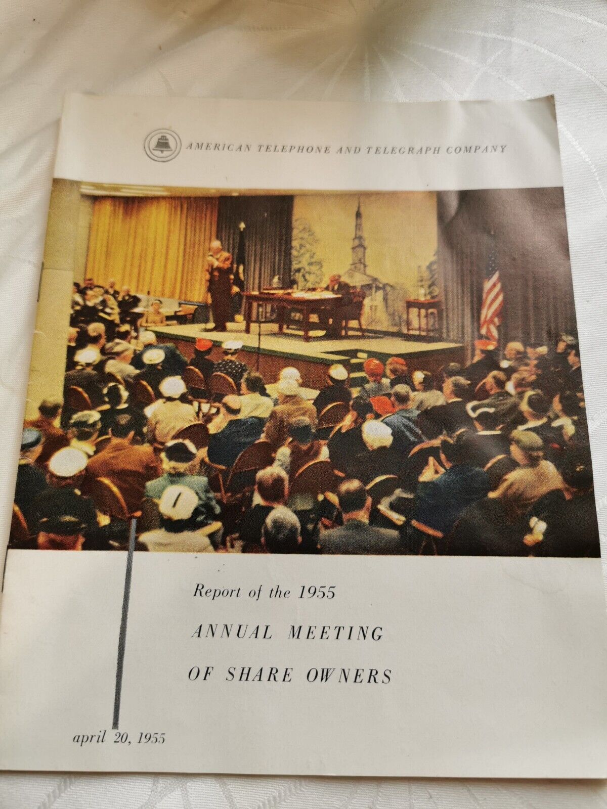 AT&T Report: Annual Meeting Of Shareholders 1955 American Telephone Telegraph Co