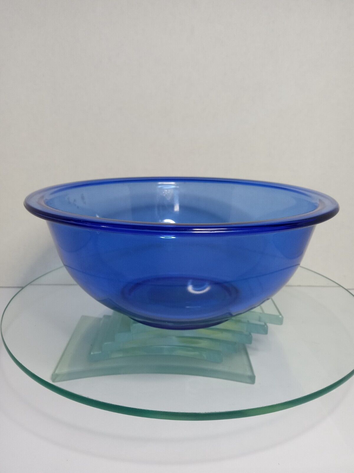 Pyrex Blue Glass Mixing Bowl 8