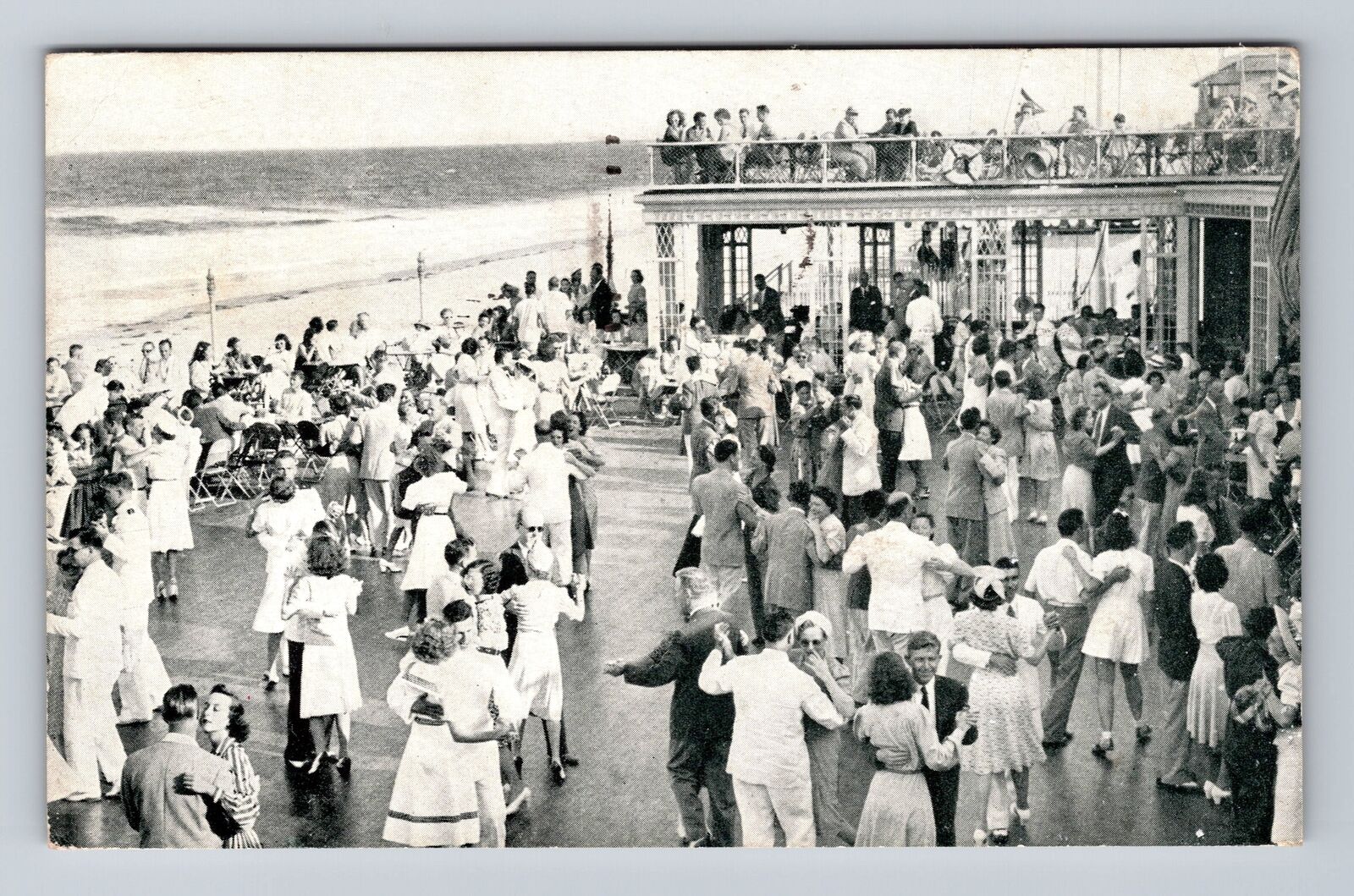 Virginia Beach VA-Virginia, Cavalier Hotel Beach Club Vintage c1941 Postcard