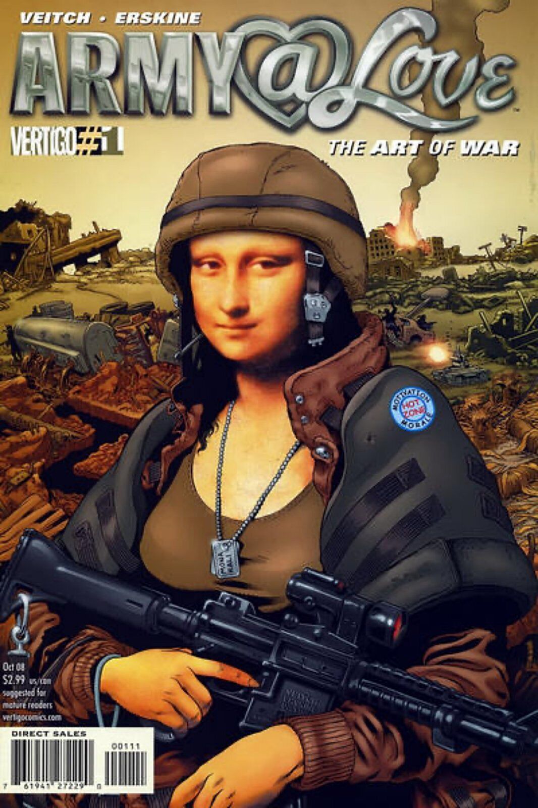 Army@Love: The Art of War #1 (2008-2009) Vertigo Comics