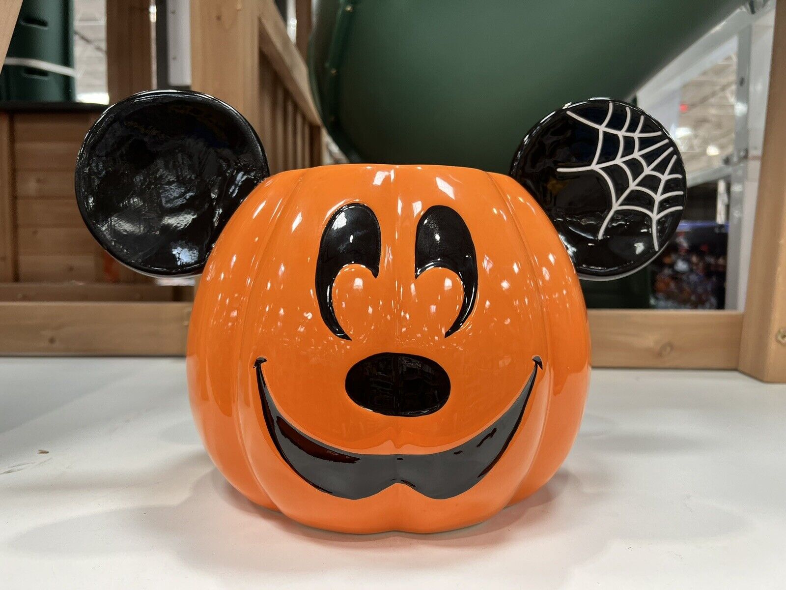 NEW Disney Mickey Mouse Halloween Candy Treat Bowl -