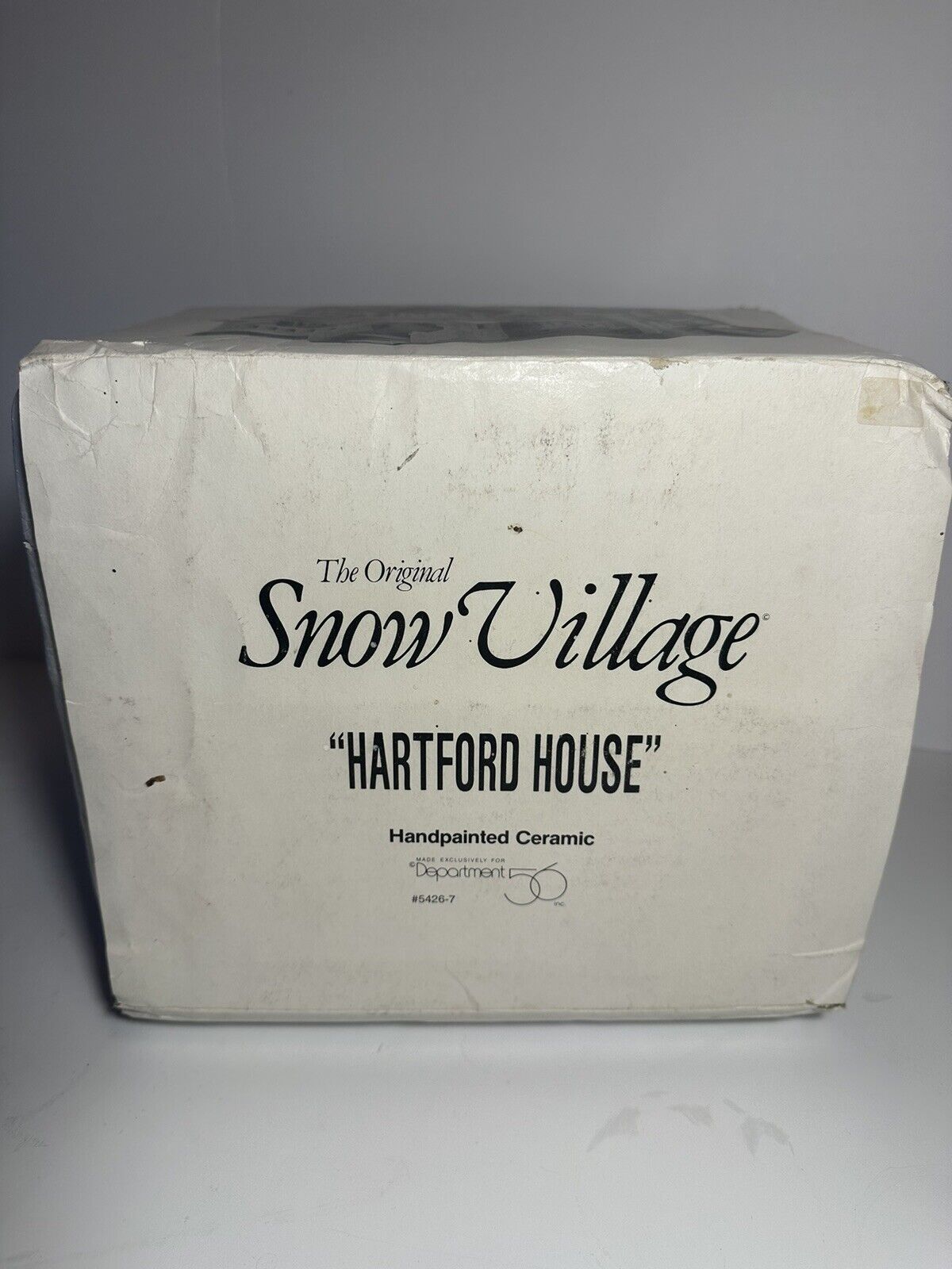 Dept 56 Snow Village Hartford House #54267 from 1992  in box