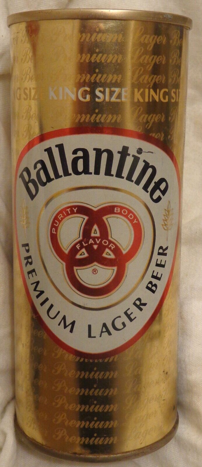 Ballantine Beer Can - 16 Oz - Newark, NJ - Early Pull Tab @1970