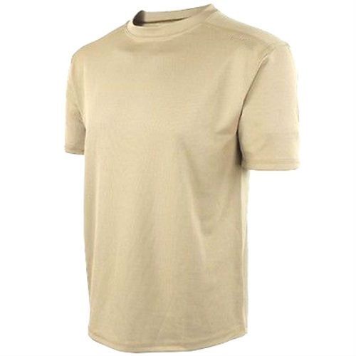 3 Pack MEDIUM T-Shirts Sand Tan Moisture Wicking Army USGI 8415-MR-504-8542 IRR