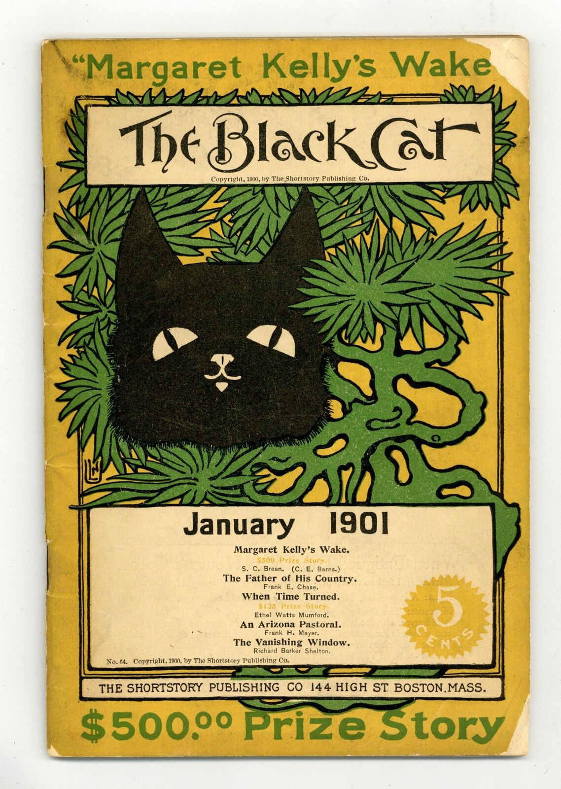 Black Cat Jan 1901 Vol. 6 #4 FR/GD 1.5
