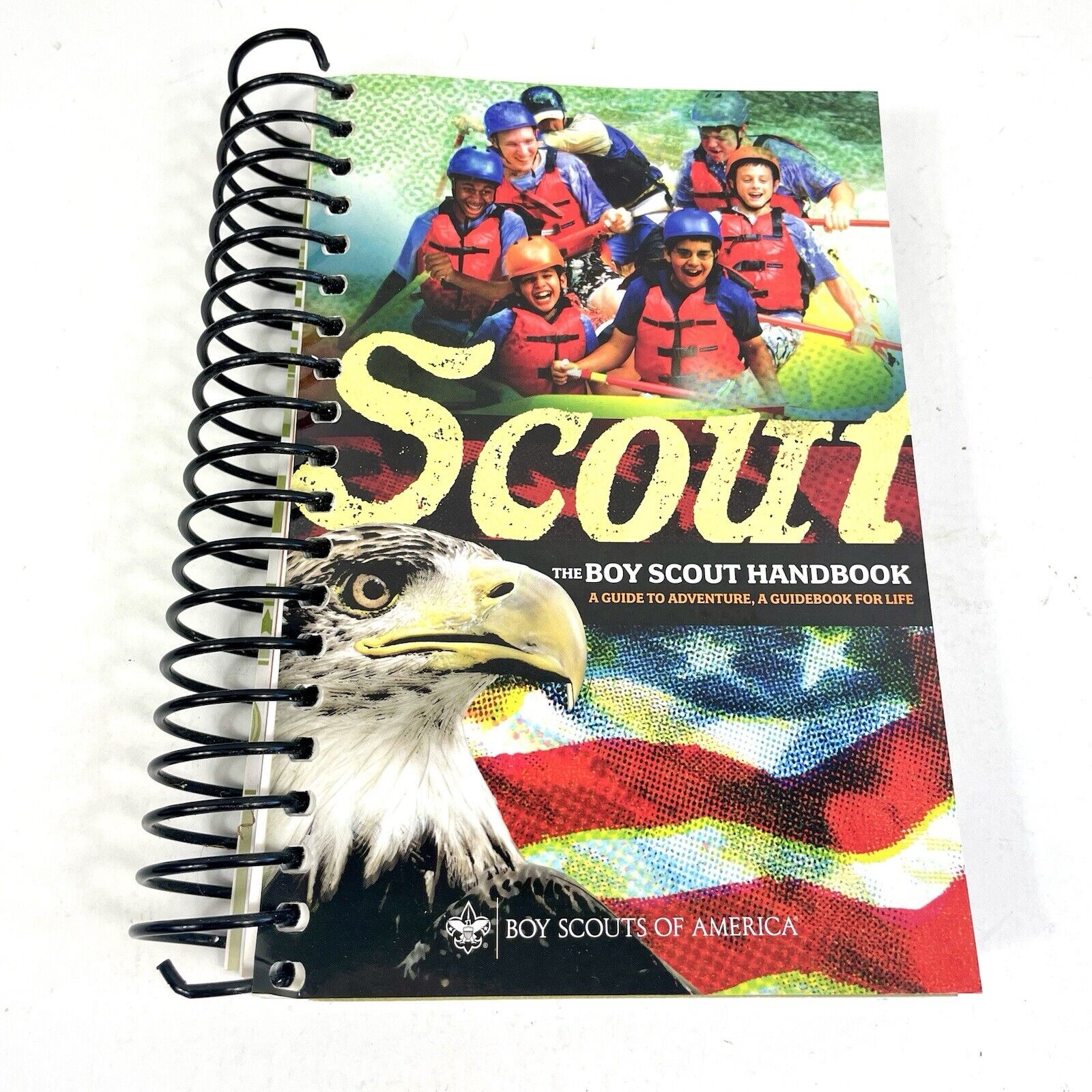 BSA The Boy Scout Handbook, 12th Edition 2012 Printing Spiral Bound
