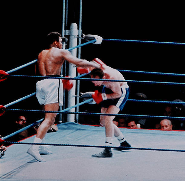 Clay Went On To Win By Knock-Out In The Sixth Round 1966 Old Photo