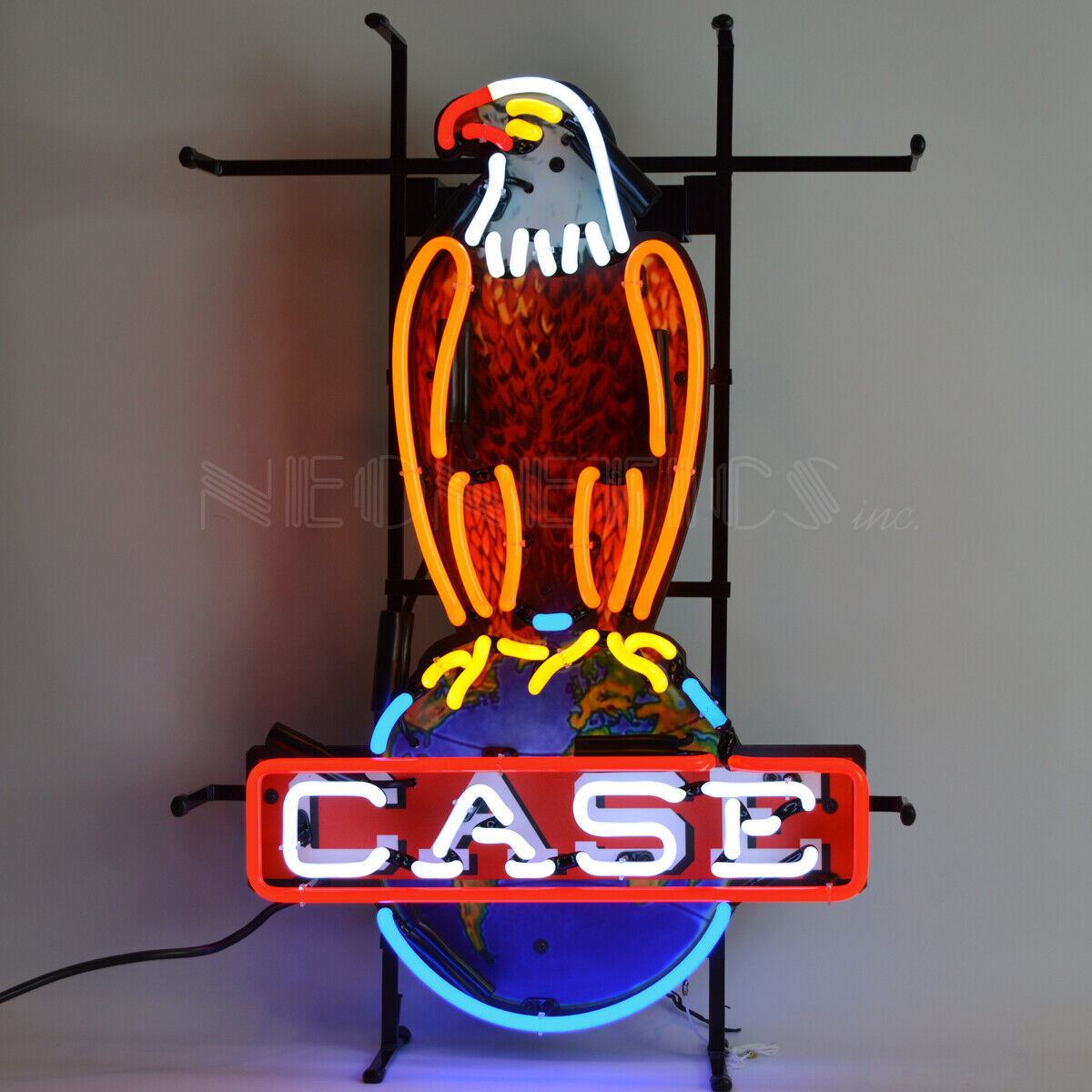 Man Cave Lamp CASE EAGLE INTERNATIONAL HARVESTER NEON SIGN