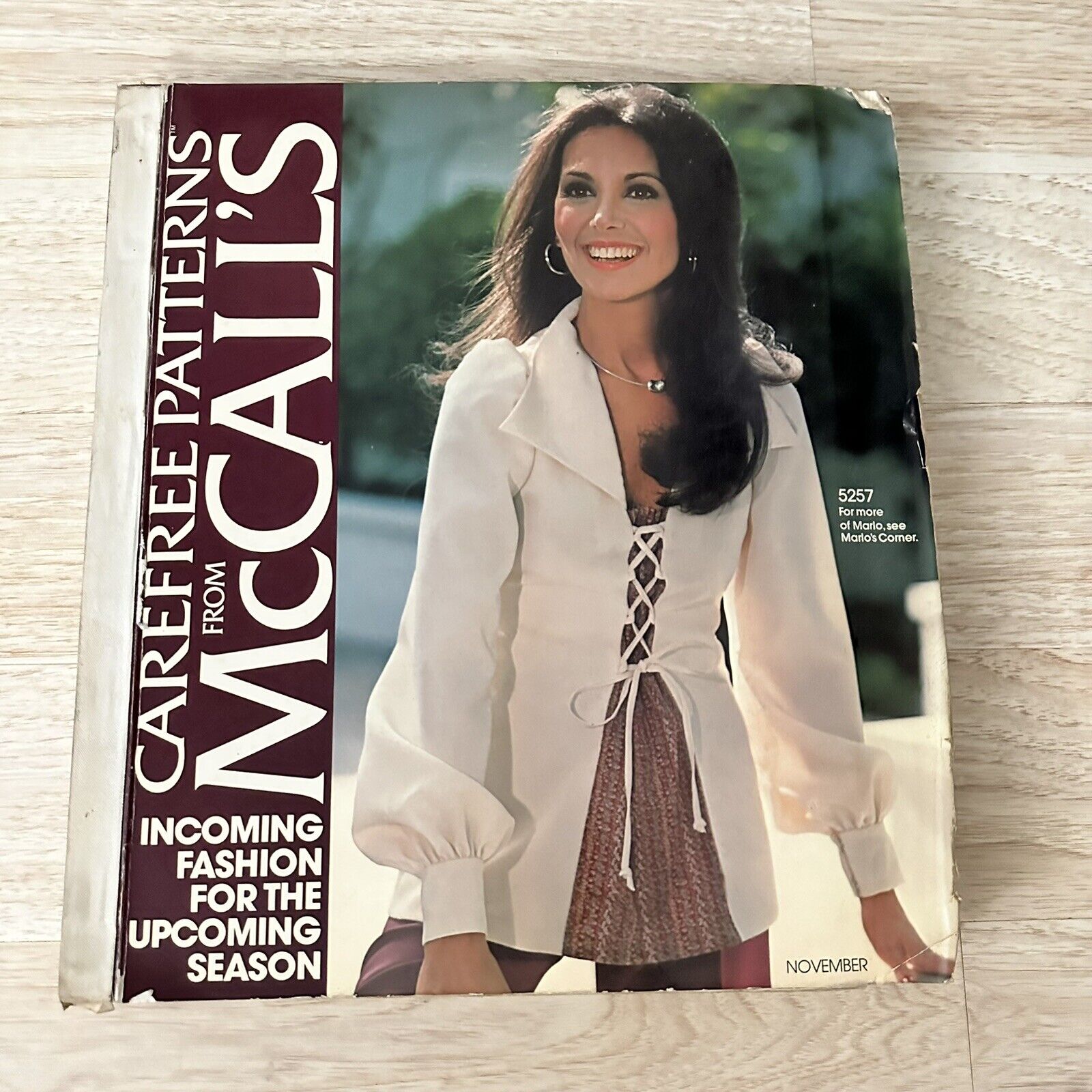 Vintage McCall's Store Counter Catalog Pattern Book November 1979
