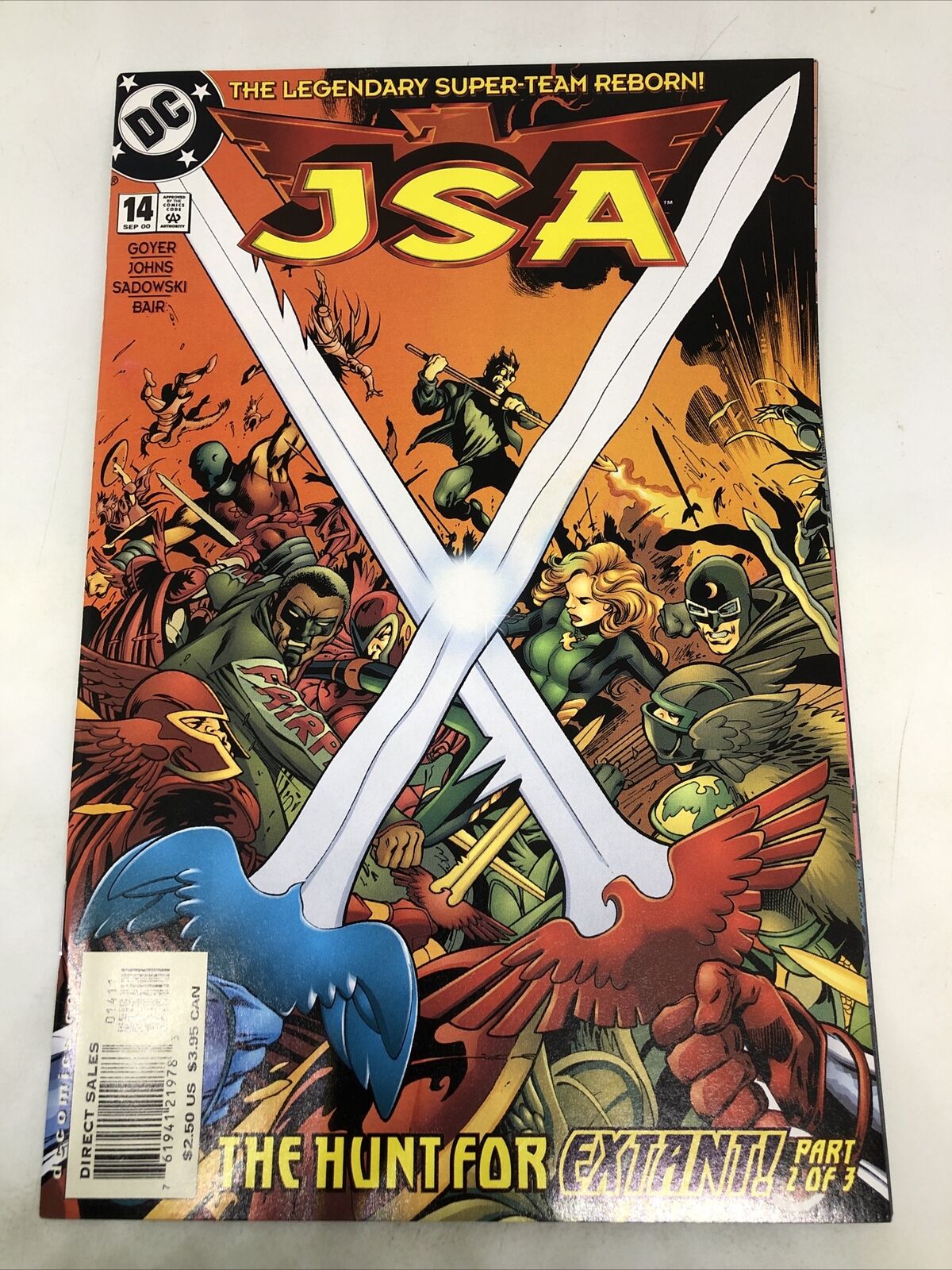 DC Comics JSA #14 September 2000