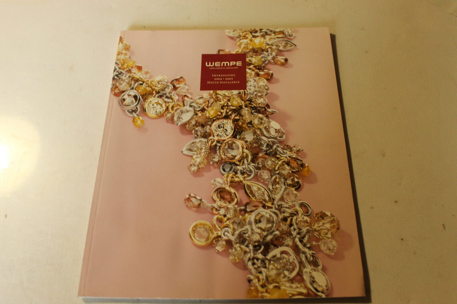 LOT OF 2 WEMPE 2004 2005 Jewelry & Watch Catalogues