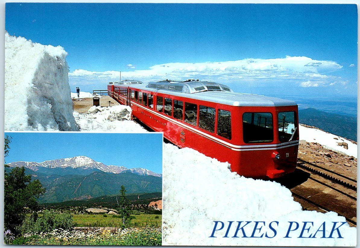 Postcard - Pikes Peak, Colorado