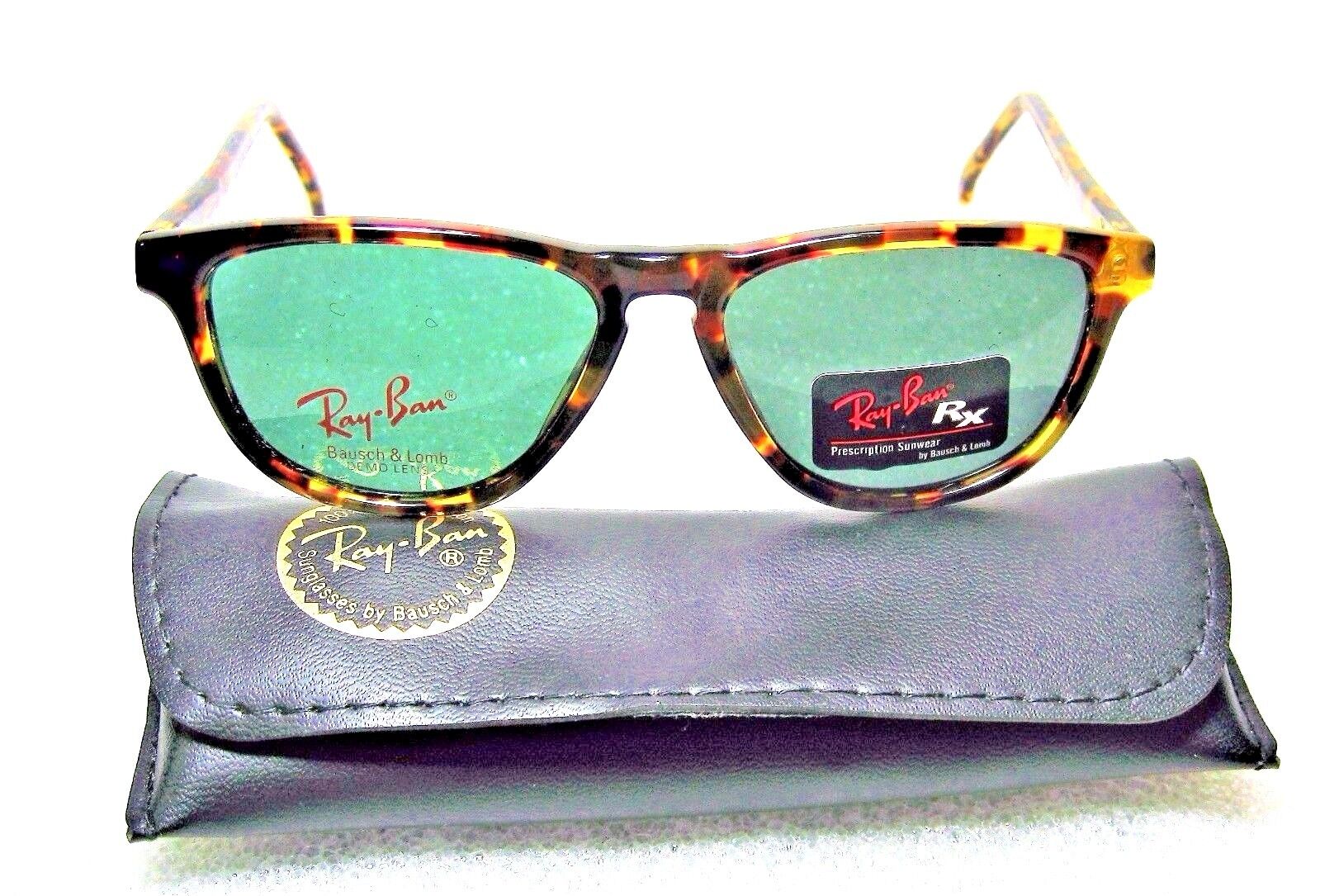 Ray-Ban USA NOS Vintage B&L Traditional Honey-Tortise W1593 New Sunglasses Frame