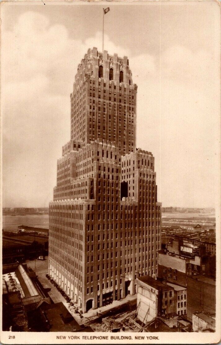 RPPC New York Telephone Building c.1907 A604