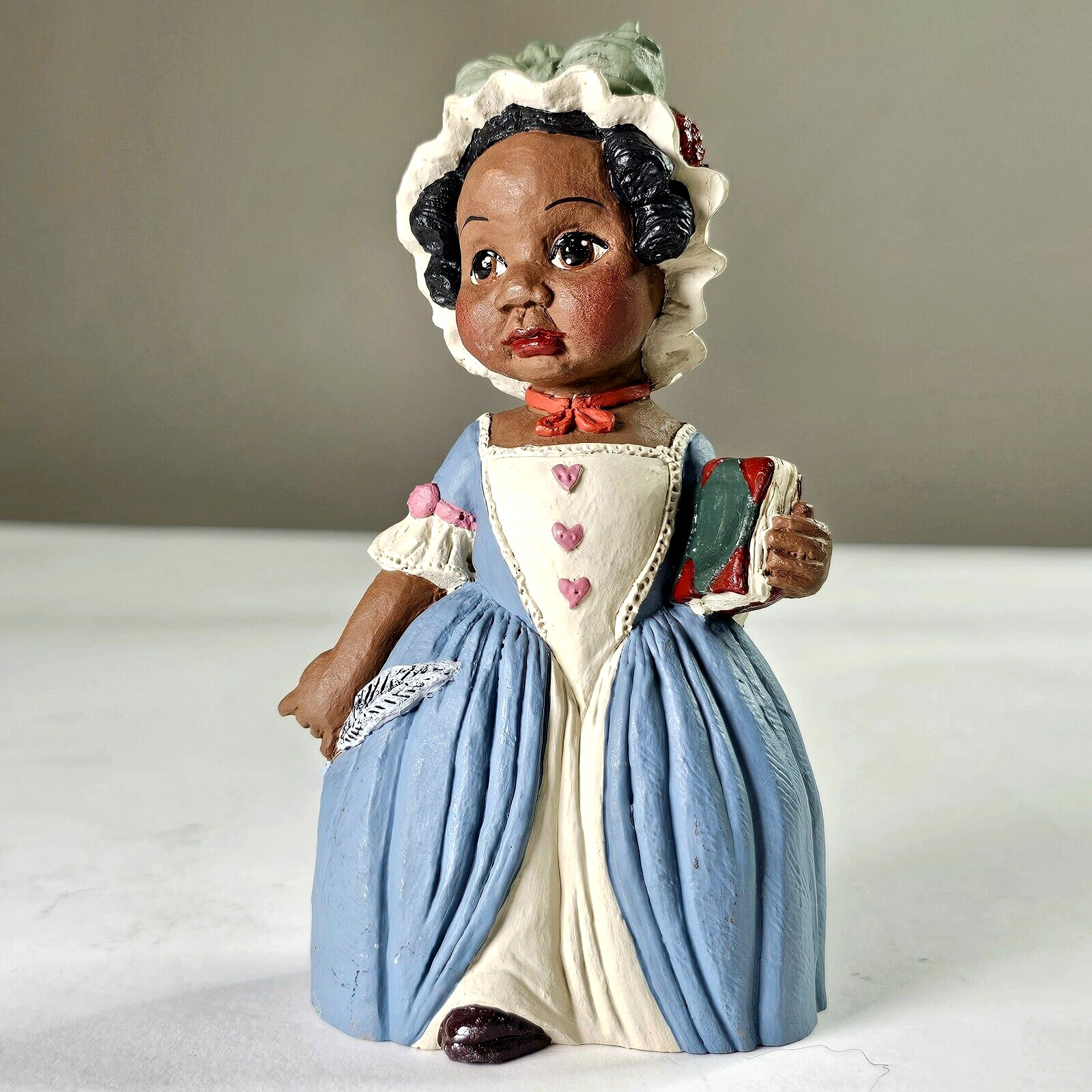 Vintage Debbie Bell Garratt Limited Edition Figurine Phillis Wheatley Bb903 5.5\