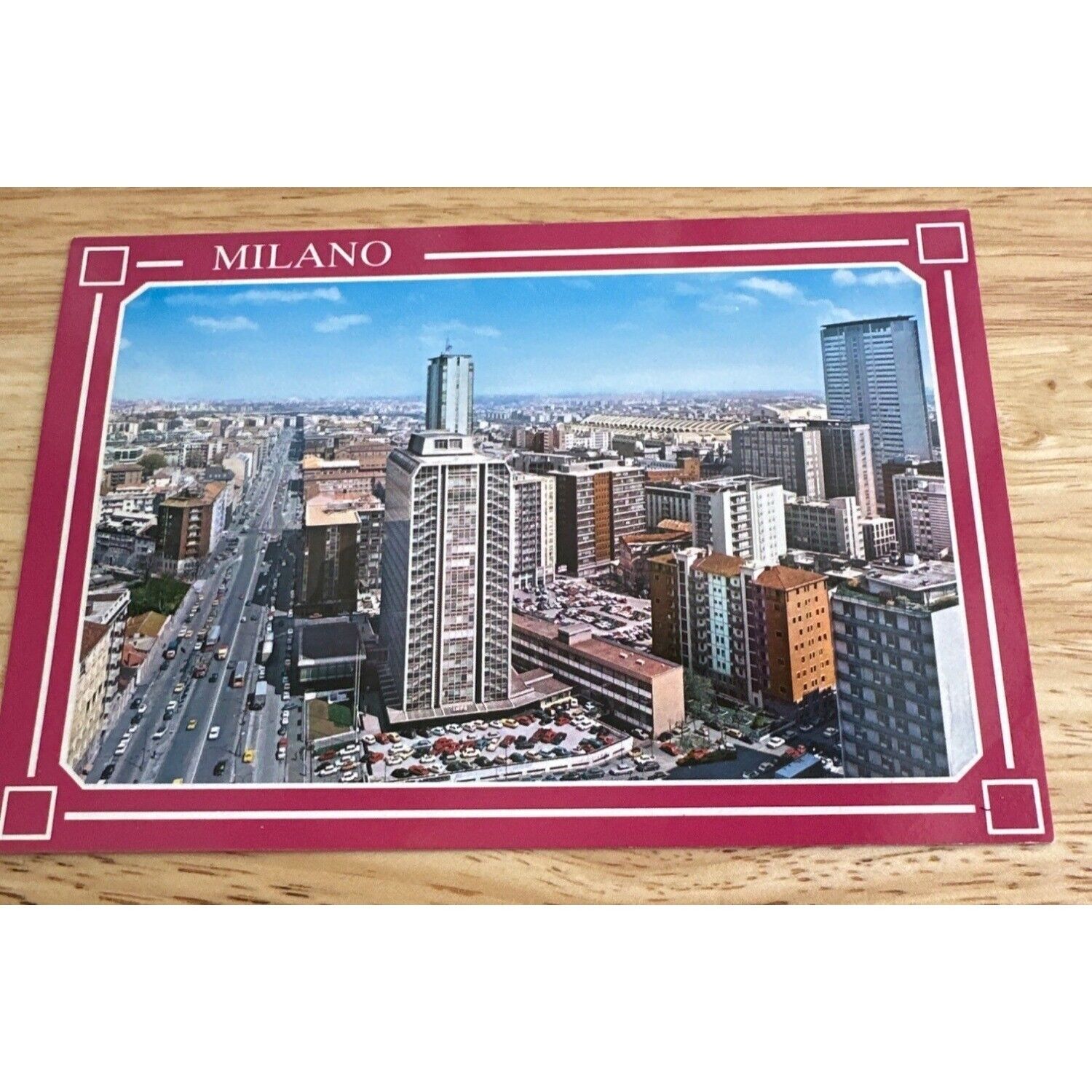 Vintage Milano Tall Buildings Postcard  CO.VE.S.